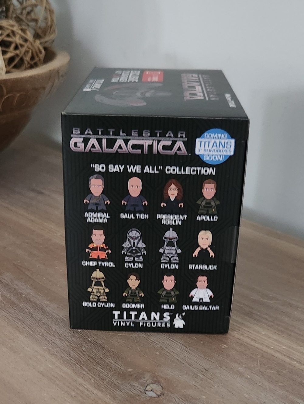 🚀 Battlestar Galactica Cylon Raider Scar TITAN 4.5" Exclusive NWT Toy Spaceship - Picture 3 of 9